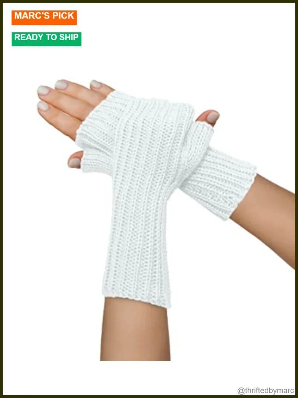 Hand-Knitted Alpaca Wool Blend Fingerless Gloves, Unisex, Warm, Soft,